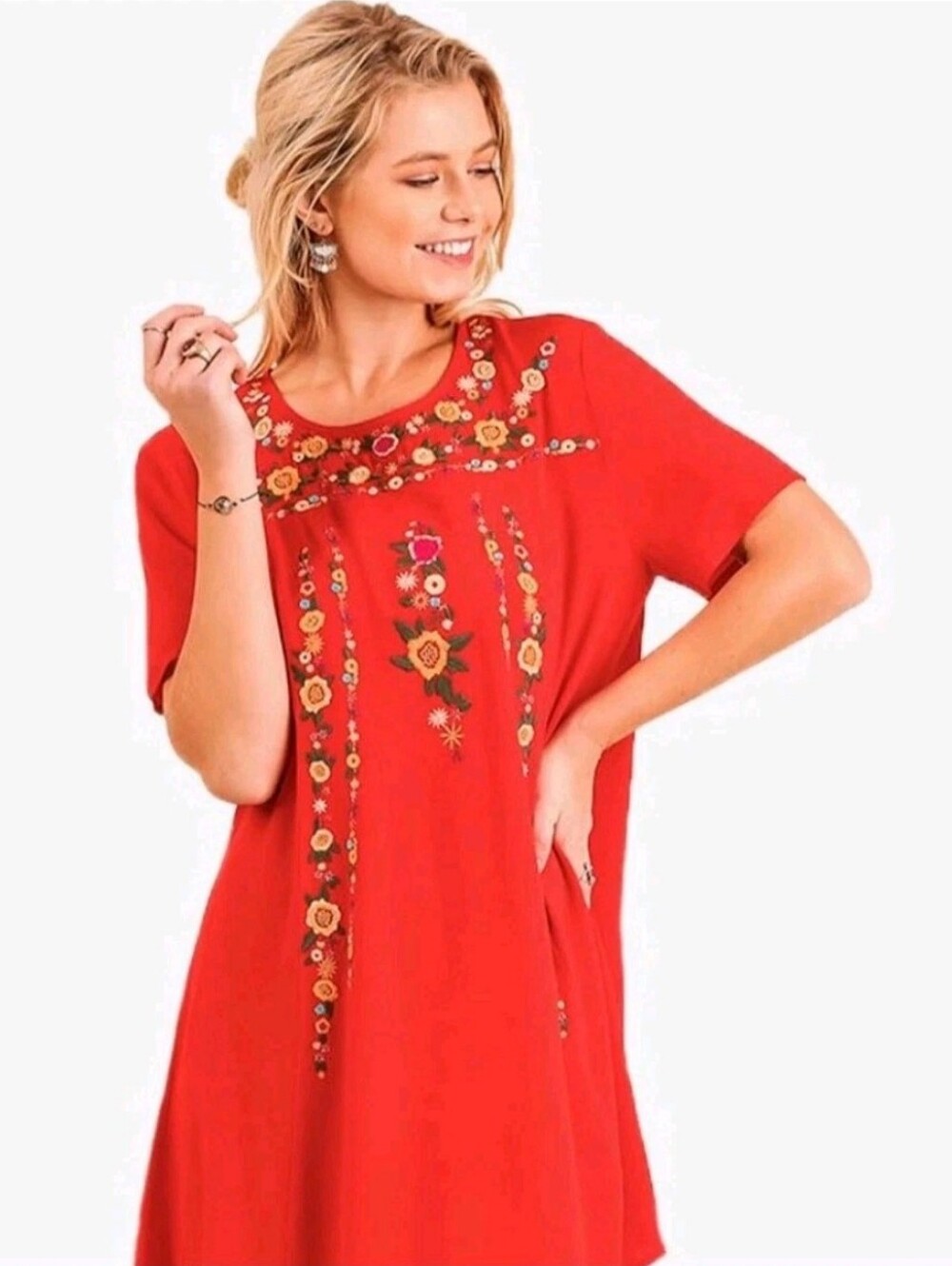 UMGEE | Boho Mini Dress/Tunic - Picture 2 of 5